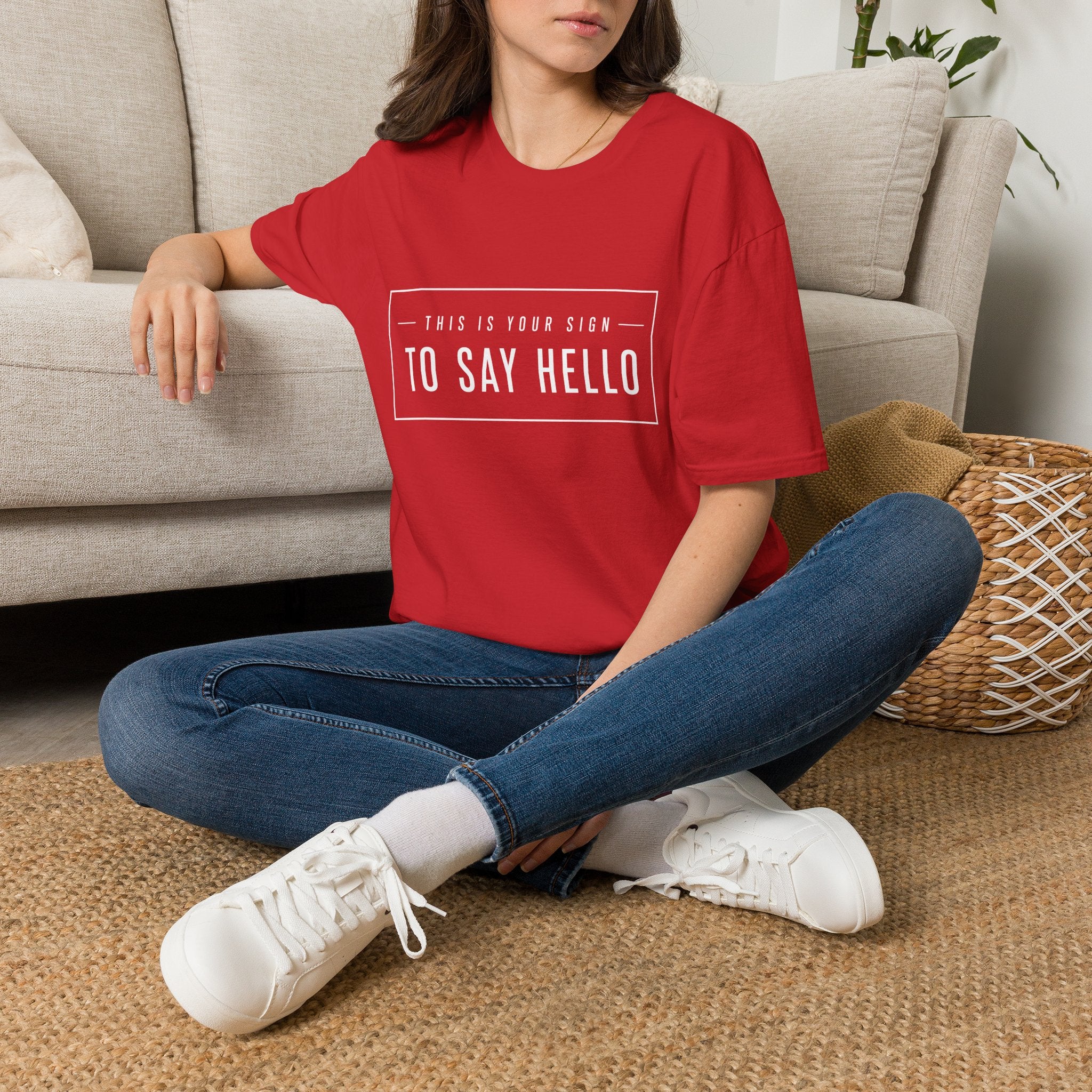 This Is Your Sign To Say Hello