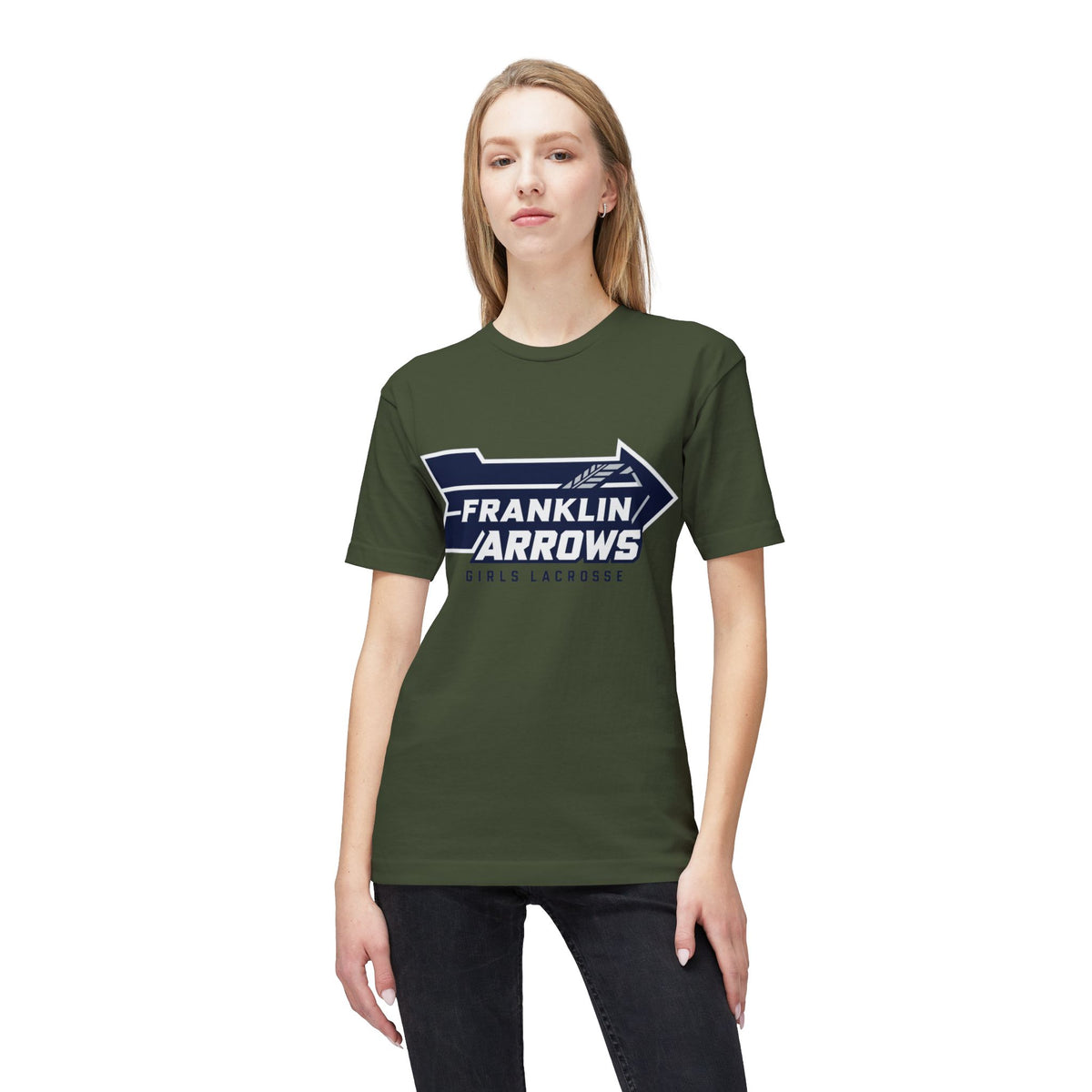 Franklin Arrows Girls Lacrosse T-Shirt - Made in USA