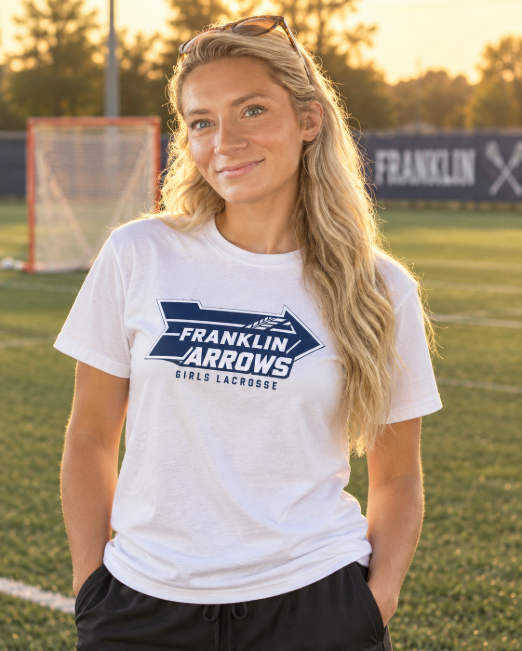 Franklin Arrows Girls Lacrosse T-Shirt - Made in USA