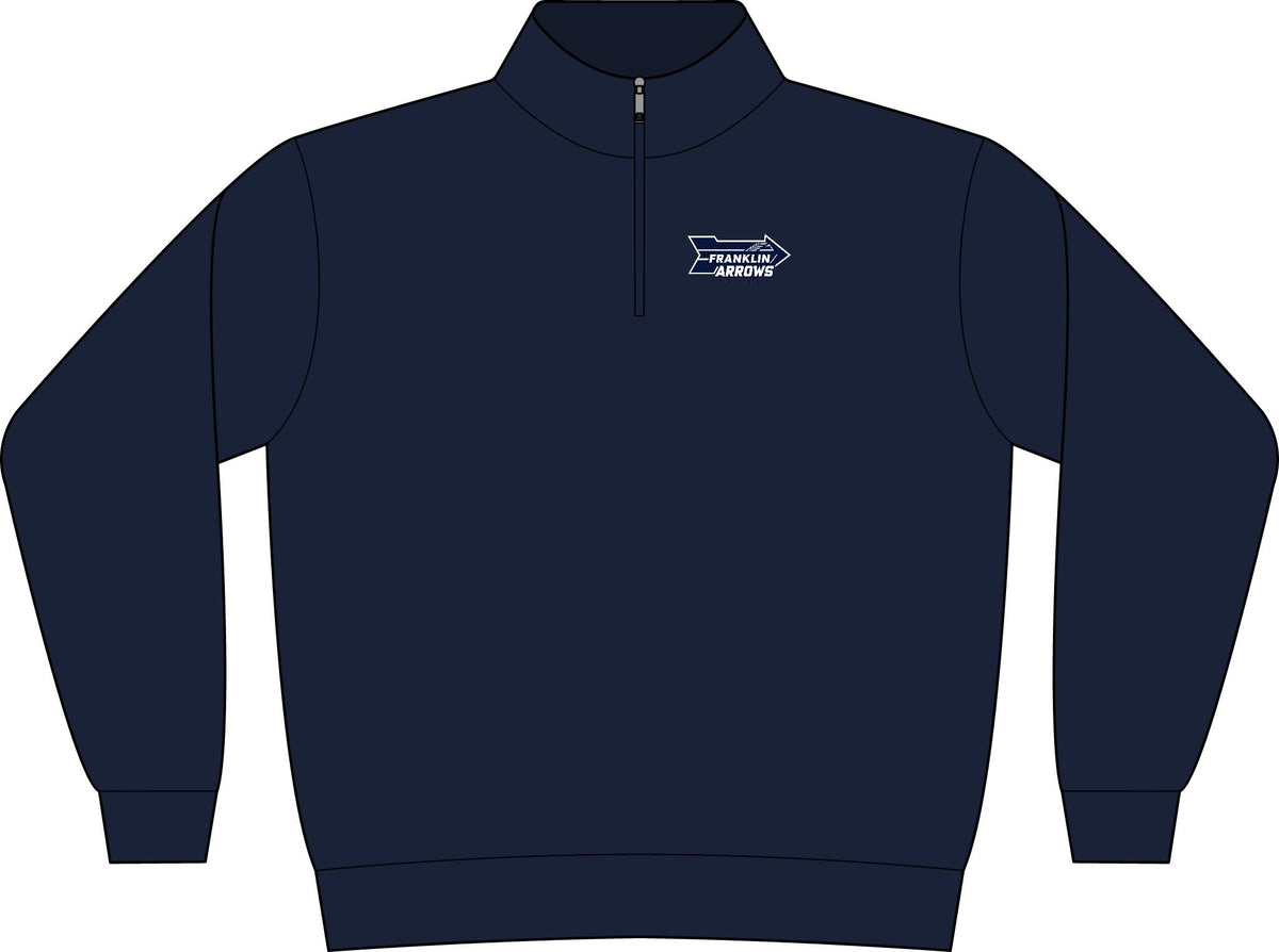 Quarter-Zip Fleece Pullover — Made in USA