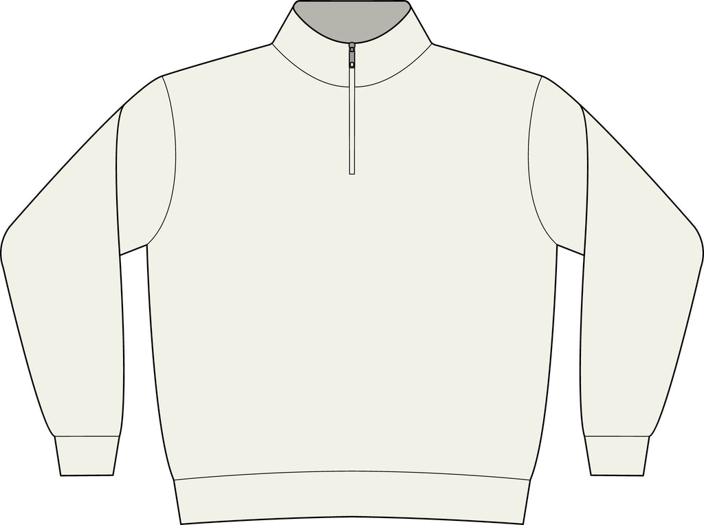 Quarter-Zip Fleece Pullover — Made in USA