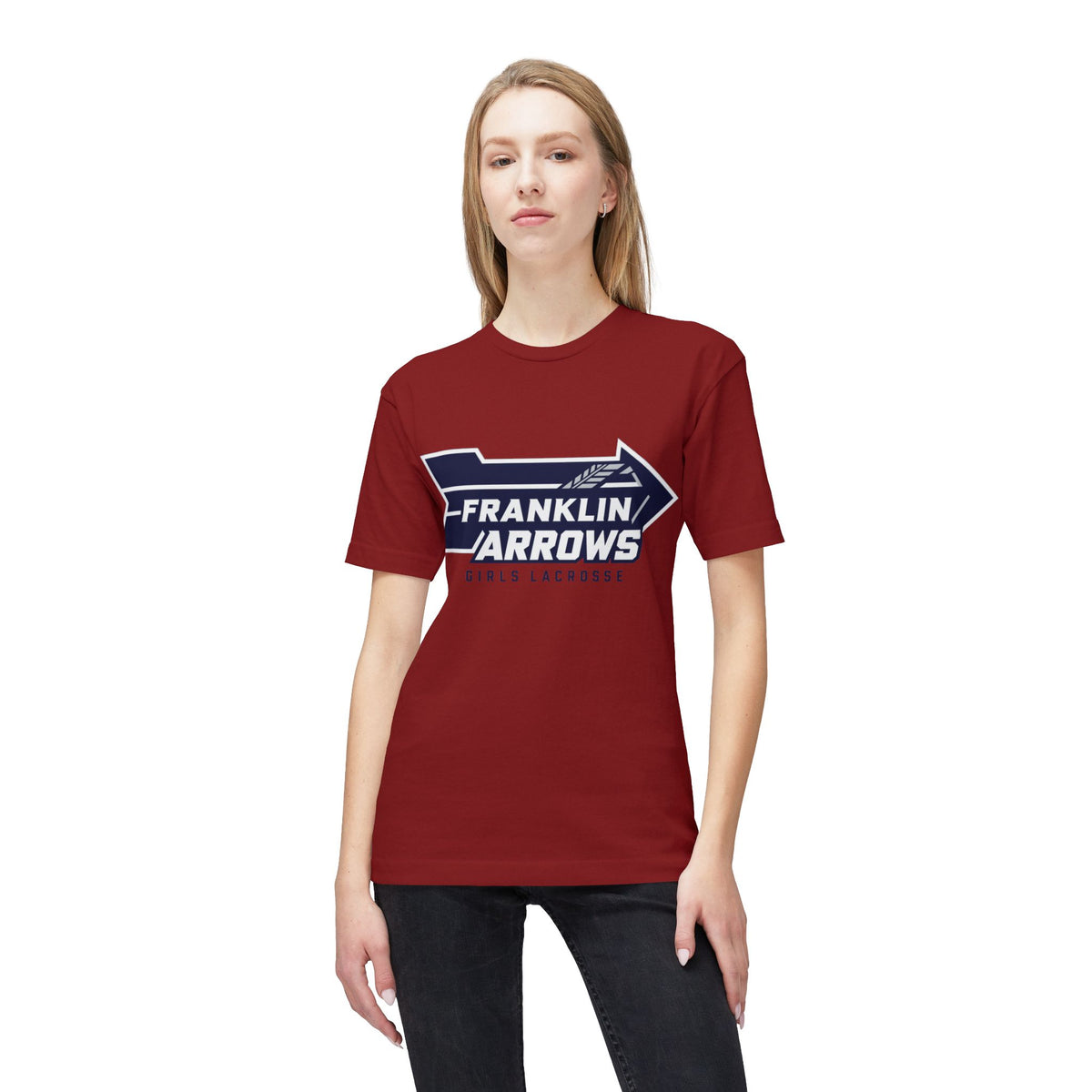 Franklin Arrows Girls Lacrosse T-Shirt - Made in USA