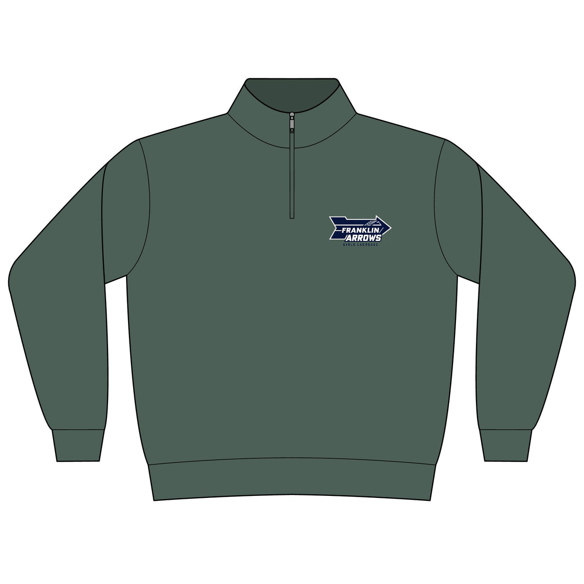 Women's Quarter-Zip - Made in USA
